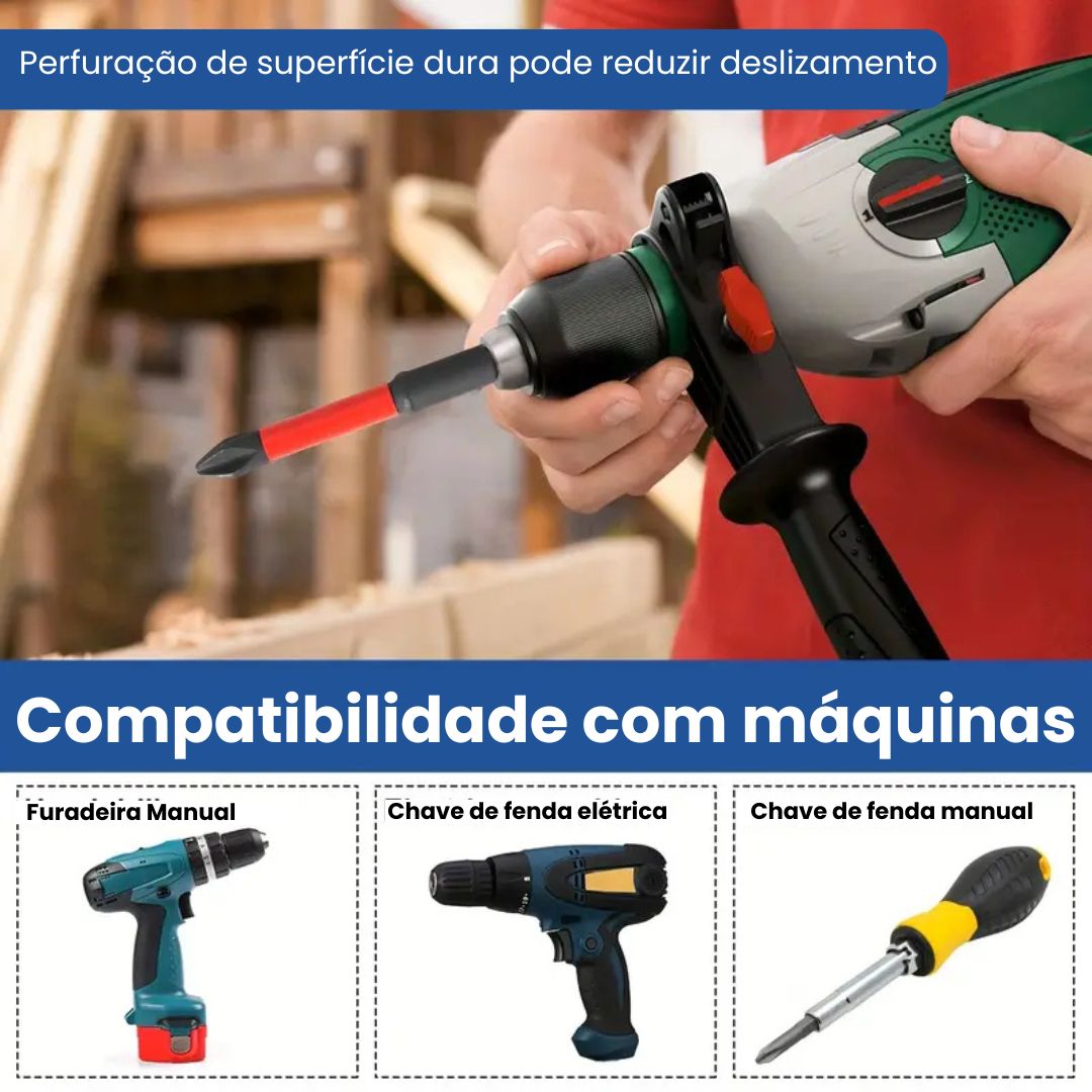 Jogo de Bits Magnéticos para Parafusadeira - Motivação MK