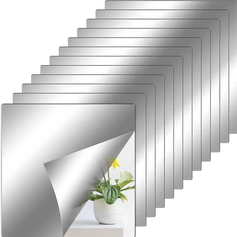 Espelhos Adesivos Flexíveis – Decoração Sofisticada e Fácil de Aplicar