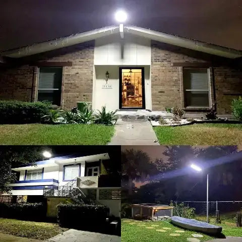 Luminária Solar LED 600W: Lampada de Emergência à Prova d'Água - Motivação MK