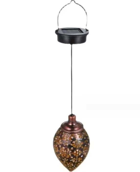 Luminária Solar Gota D'Água – Ilumine Seu Jardim com Elegância - Motivação MK