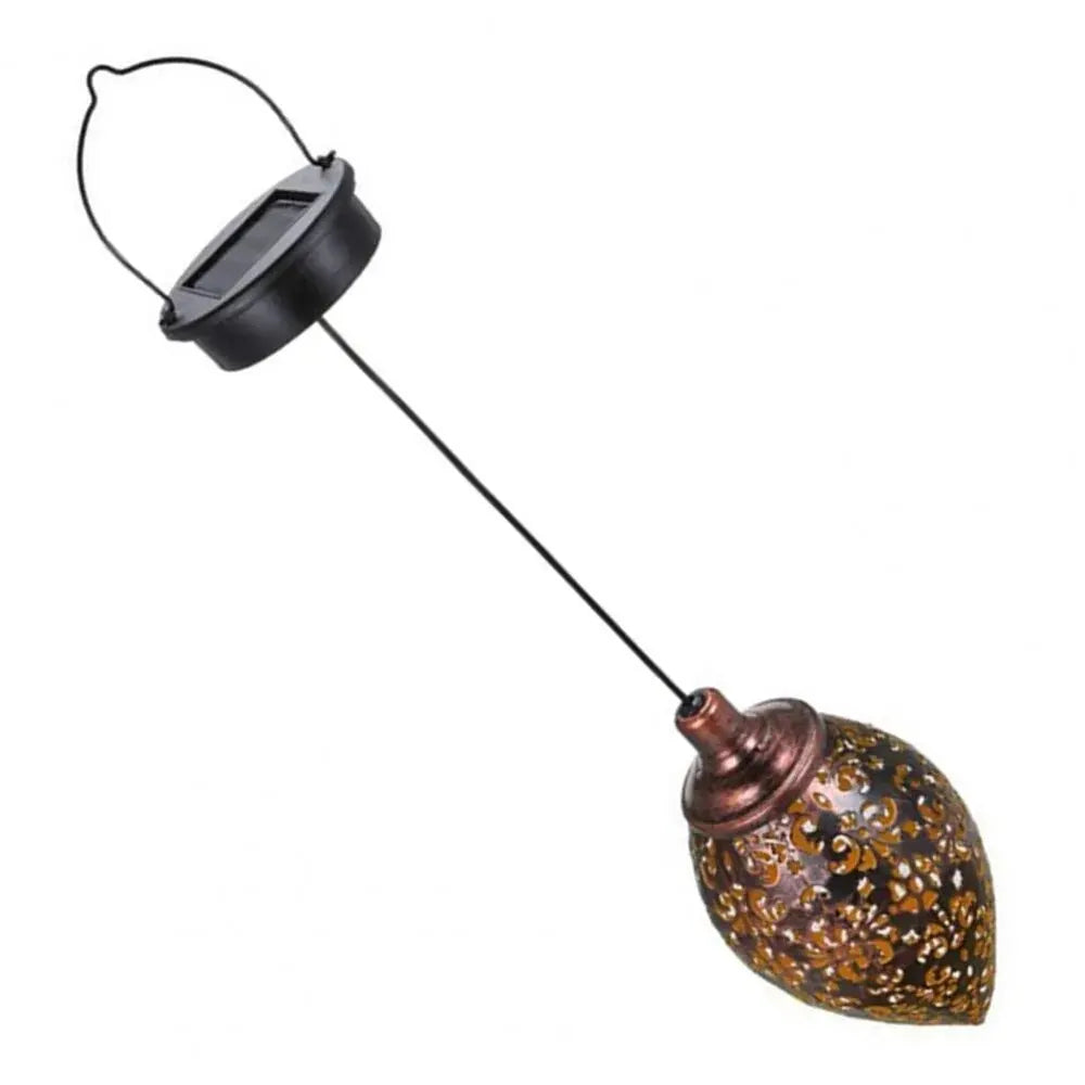 Luminária Solar Gota D'Água – Ilumine Seu Jardim com Elegância - Motivação MK