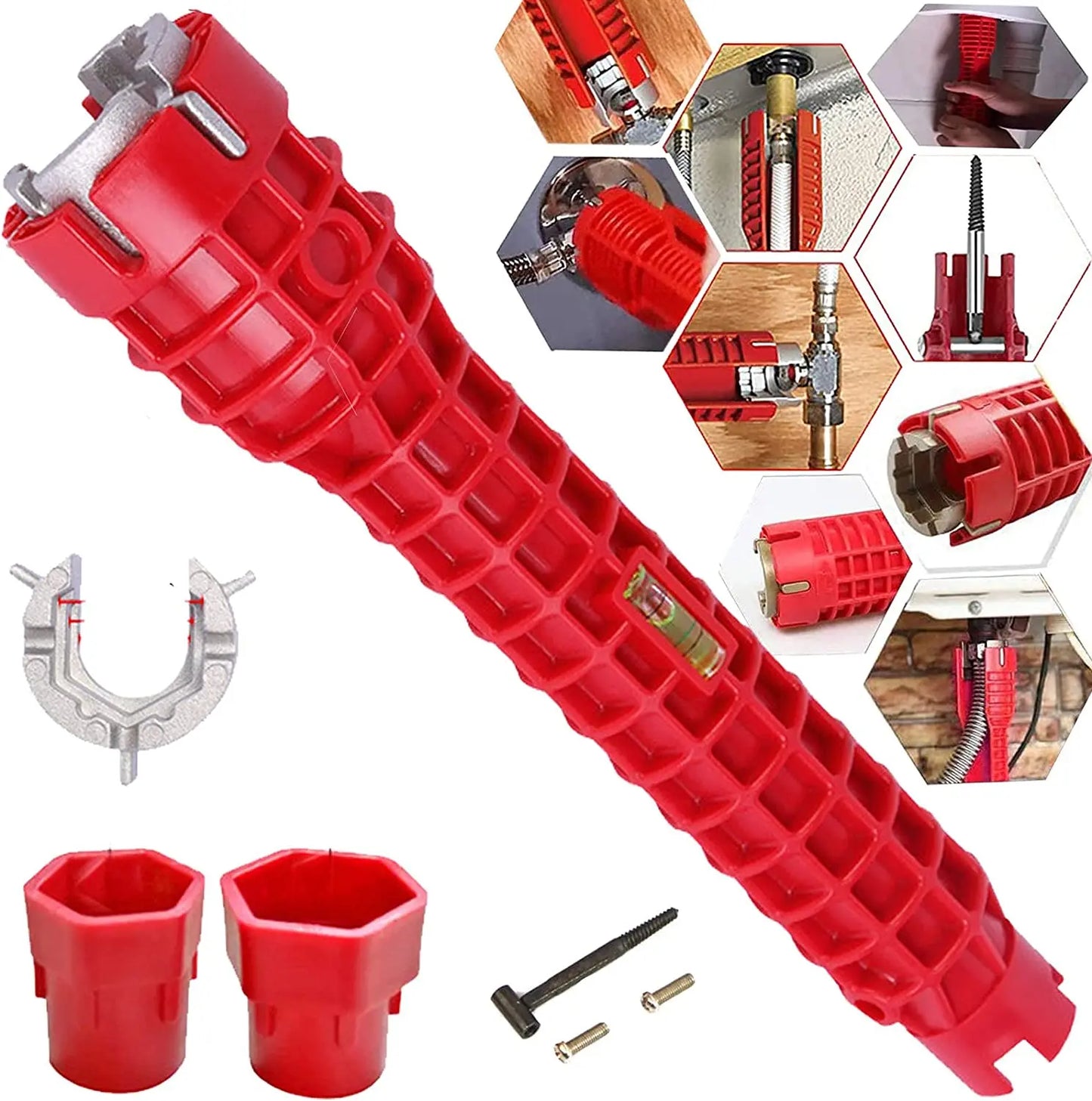 Kit Chave de Encanador 8 em 1 – Solução Rápida para Vazamentos - Motivação MK