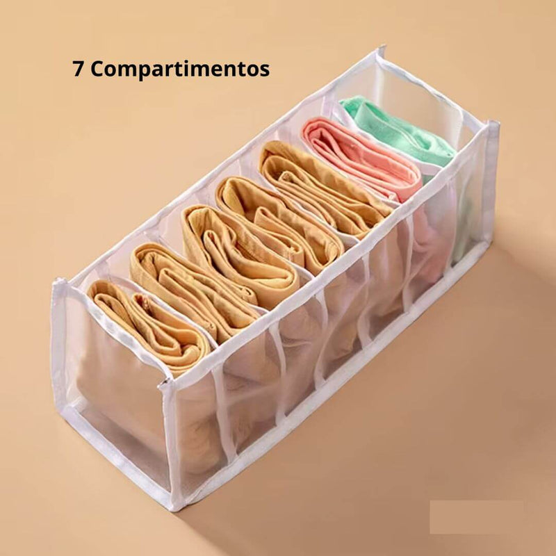 OrganizeBox – Gaveteiro Dobrável com Divisórias para Organização