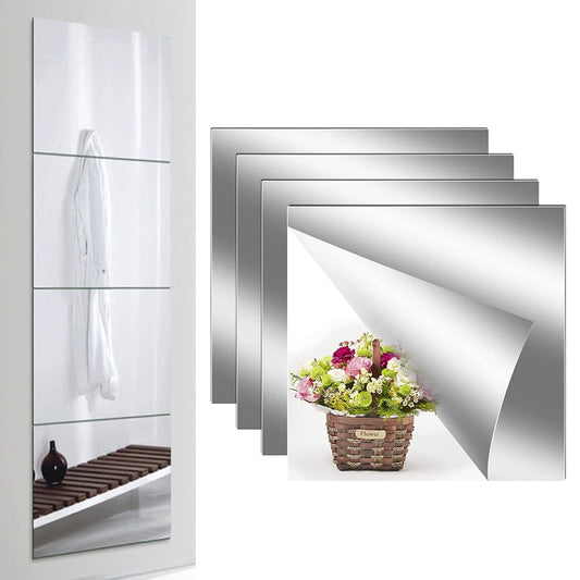 Kit Espelho Adesivo com Cola: Decoração Exclusiva e Inovadora - Motivação MK