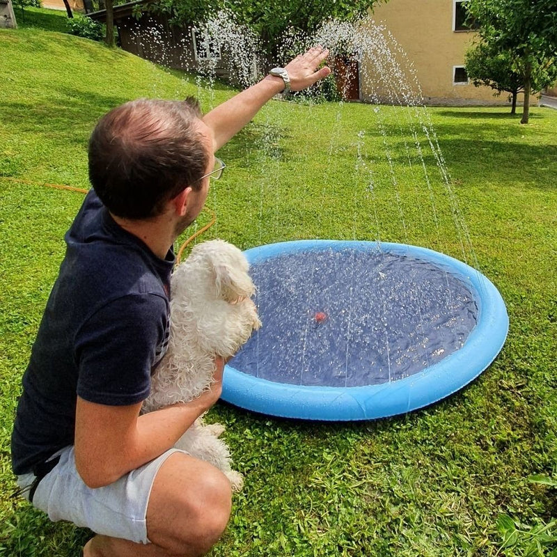 Piscina Inflável para Pets - Ajuda Seu Amigo A Se Refrescar No Calor