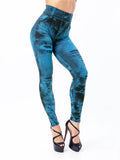 Legging Slim Feminina: Cintura Alta, Push-Up e Estilo Jeans