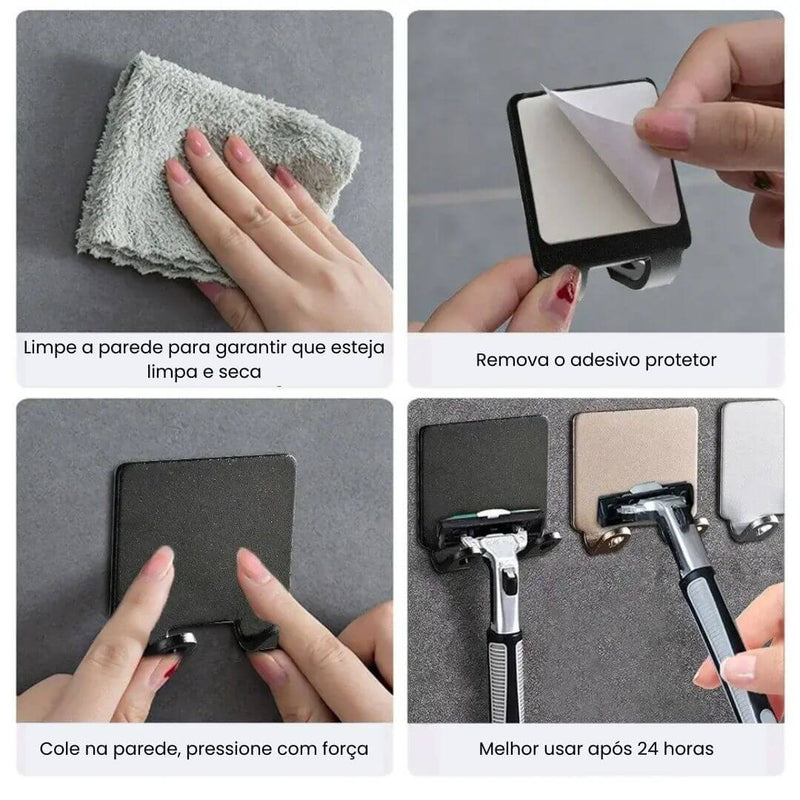 BladeKeeper – Suporte Premium para Barbeador sem Furos