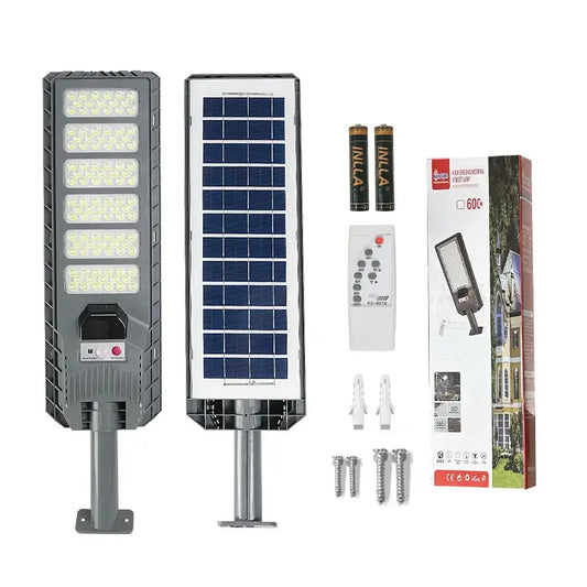 Luminária Solar LED 600W: Lampada de Emergência à Prova d'Água - Motivação MK