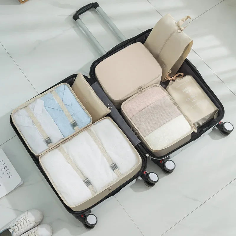 Kit Pack&Go - Organizador de Mala 6 Peças – Viagem Sem Bagunça